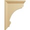 Ekena Millwork 2 1/2"W x 7"D x 10"H Large Thompson Wood Bracket, Alder BKTW02X07X10TMAL - alternate 3